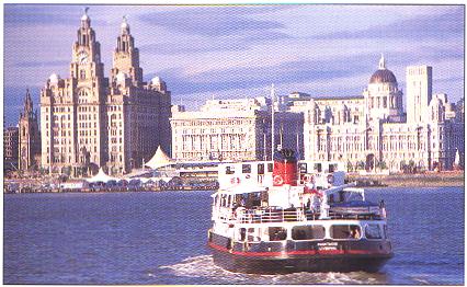 Liverpool...plus Ferry crossing the Mersey